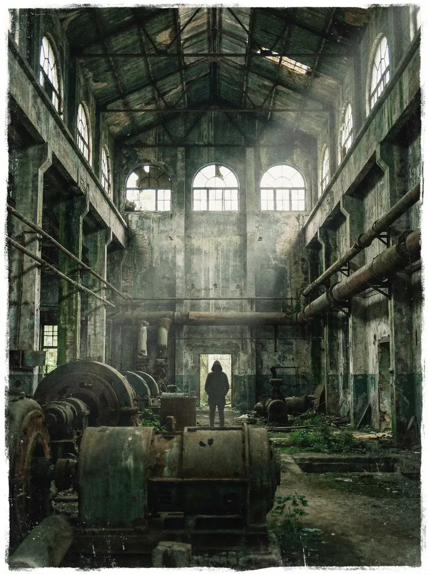 独立电影《废墟之光》海报 - 国产自拍