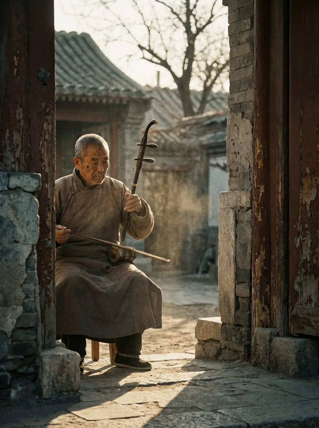 独立电影《庭院独奏》海报 - 国产自拍